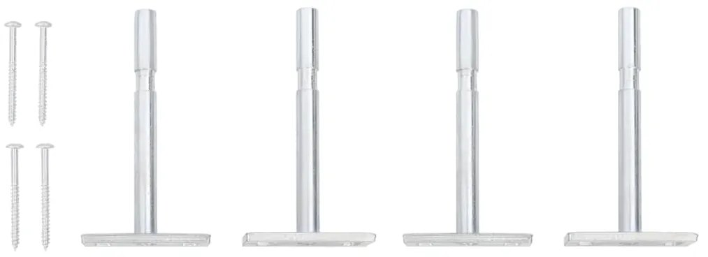 Prateleiras de parede com gavetas 2pcs MDF 60x23,5x10 cm branco