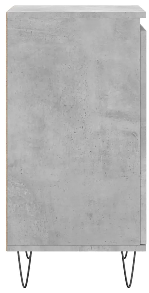 Aparador 40x35x70 cm derivados de madeira cinzento cimento