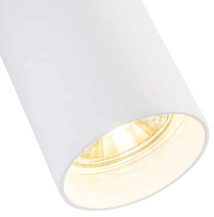 Projetores modernos brancos 5,5 cm - Tuba Design,Moderno