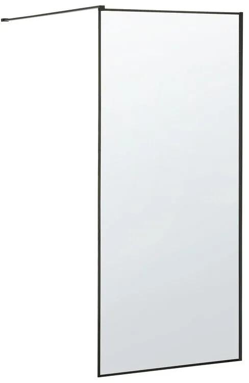 Painel de duche em vidro temperado 80 x 190 cm WASPAM Beliani