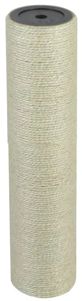 vidaXL Arranhador para gatos 8 x 35 cm 10 mm bege