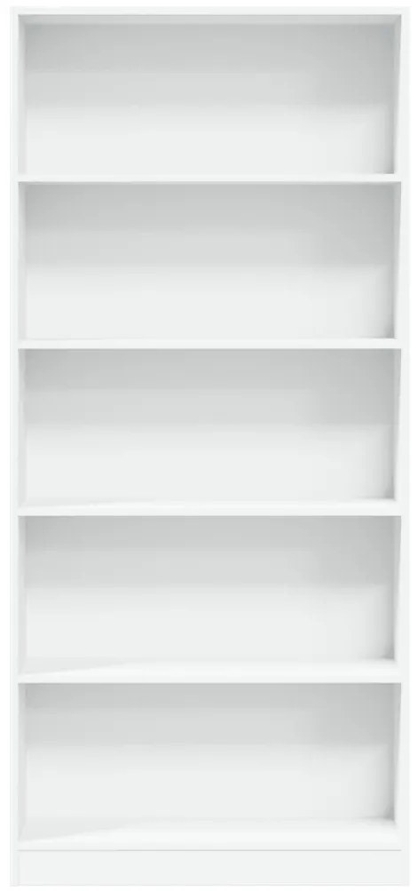 Estante 80x24x176 cm derivados de madeira branco