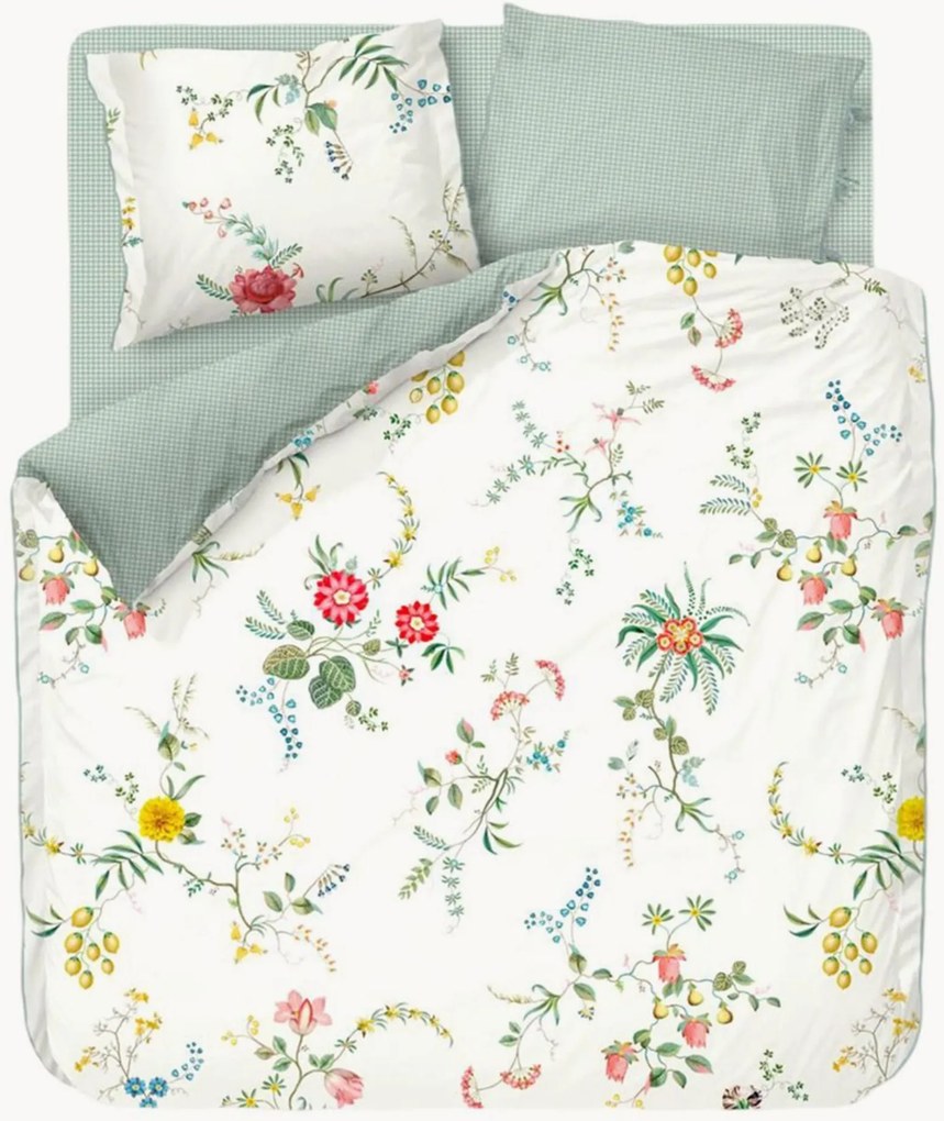 Conjunto de roupa de cama em algodão Fleur Grandeur