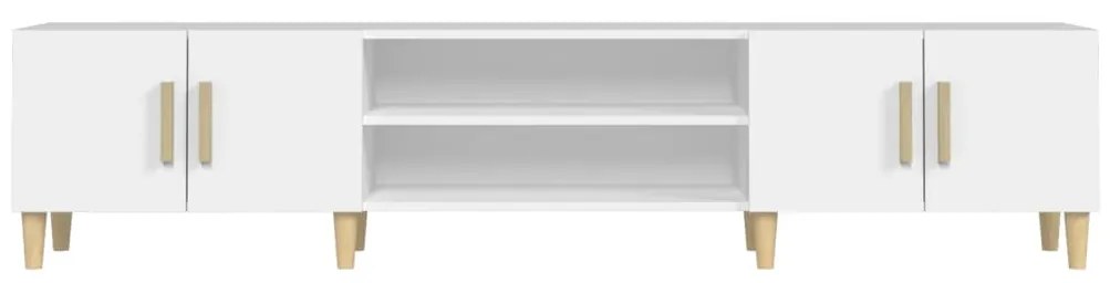 Móvel p/ TV 180x31,5x40 cm derivados de madeira branco