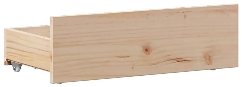 Estrutura de cama s/ colchão e c/ cabeceira pinho maciço
