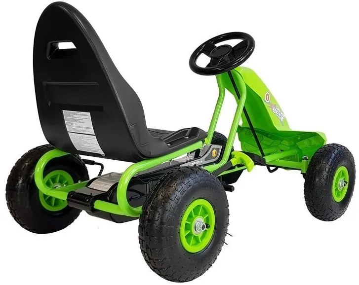 KART A PEDAIS PARA CRIANÇAS DE 3 A 8 ANOS VERDE