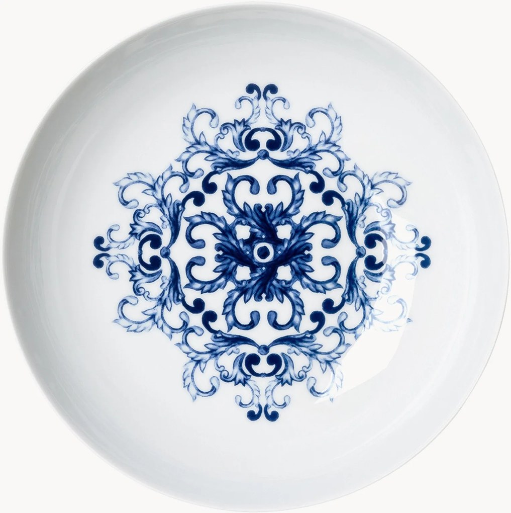 Pratos de sopa em porcelana True Blue, conjunto de 6