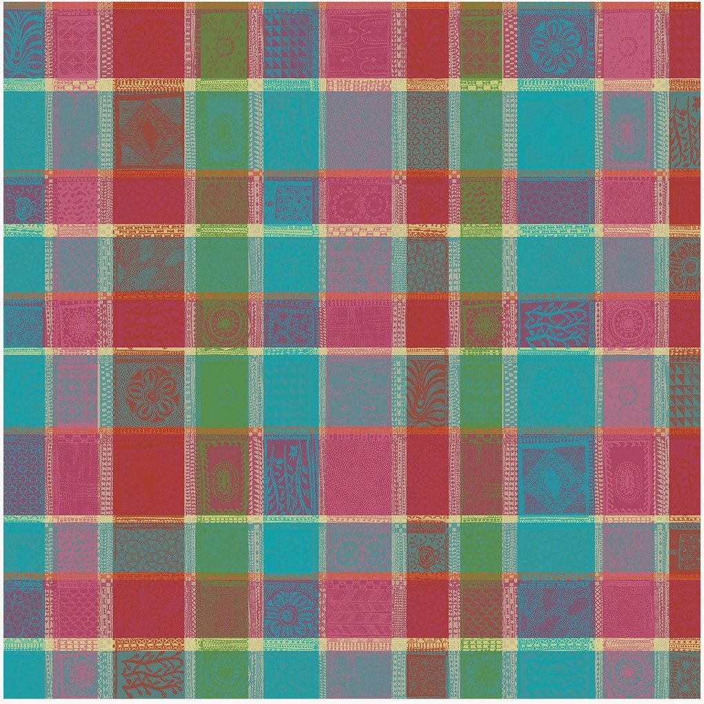 Toalha de mesa jacquard Mille Wax Cocktail