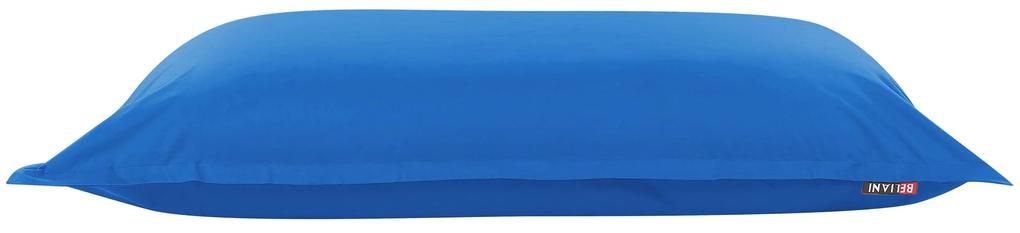 Pufe almofada XXL azul 180 x 230 cm FUZZY Beliani