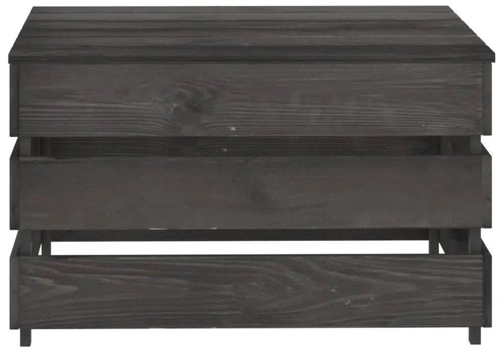 Mesas de paletes para jardim 2 pcs pinho impregnado