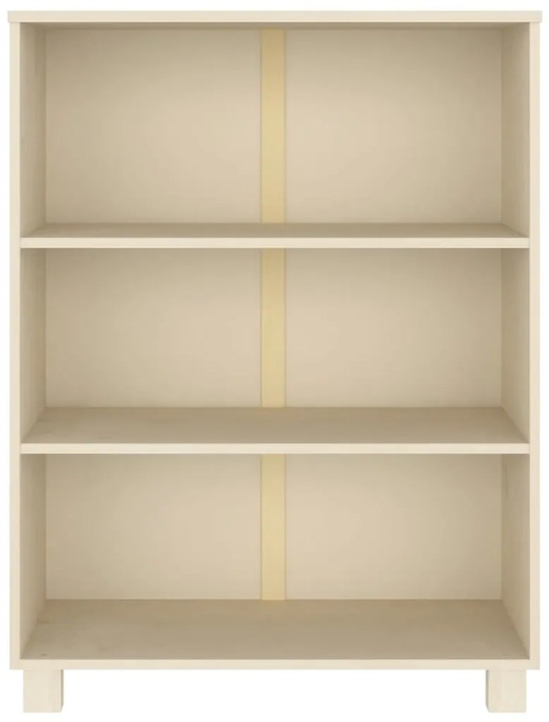 Estante HAMAR 85x35x112 cm pinho maciço castanho-mel