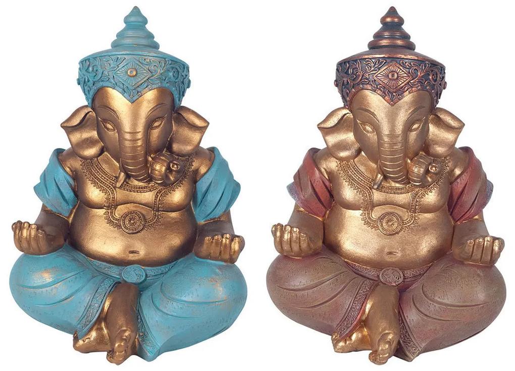 Estatuetas Signes Grimalt  Ganesha 2 Diferente Set 2U
