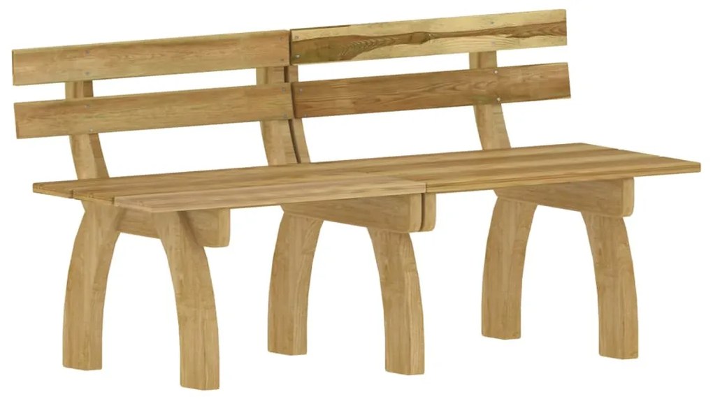 5 pcs conjunto de jantar p/ jardim pinho impregnado