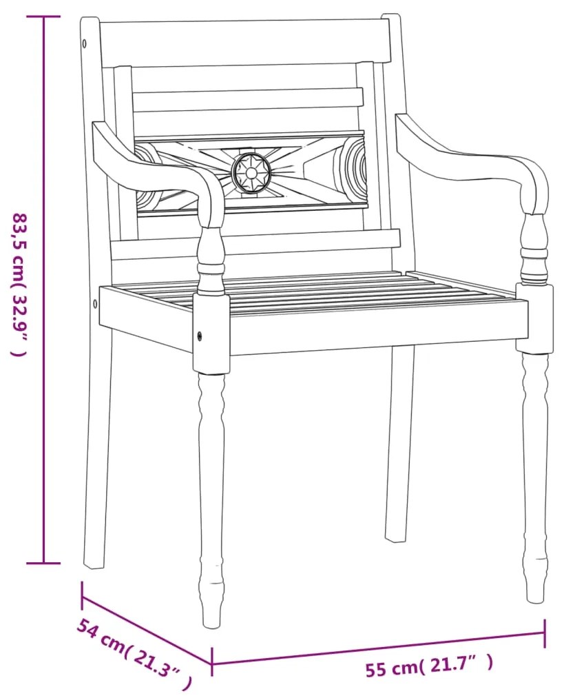 Conjunto de jantar para jardim 7 pcs madeira de teca maciça