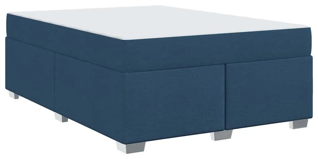 Estrutura da Cama Outros Azul 140 x 200 cm tecido
