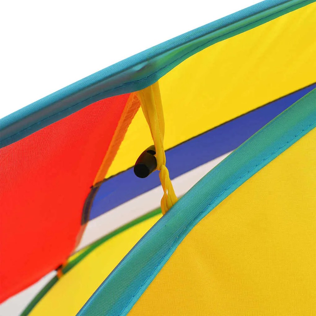 Tenda de brincar com 550 bolas 123x120x126 cm
