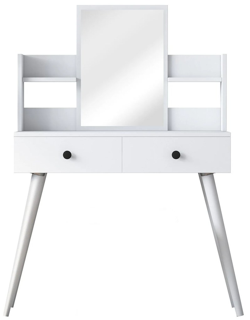 Mesa de Maquilhagem BJ102 – Branco – 103x111,8x40 cm