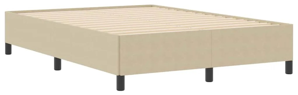 Cama vidaXL Verde Claro Cinza 160x200 cm Tecido Corduroy