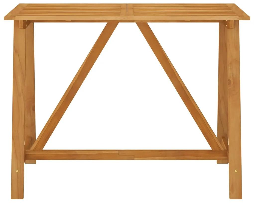 7 pcs conjunto de bar para exterior madeira de acácia maciça