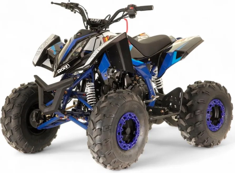 Moto infantil 4 RFZ Falcon Gasolina 140cc R8 semi-automático Azul
