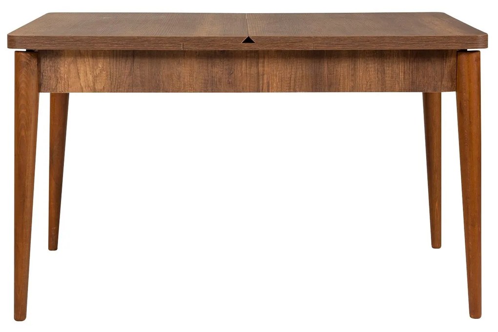 Conjunto de Mesa de Jantar Extensível e Cadeiras Vina – Nogueira e Ant