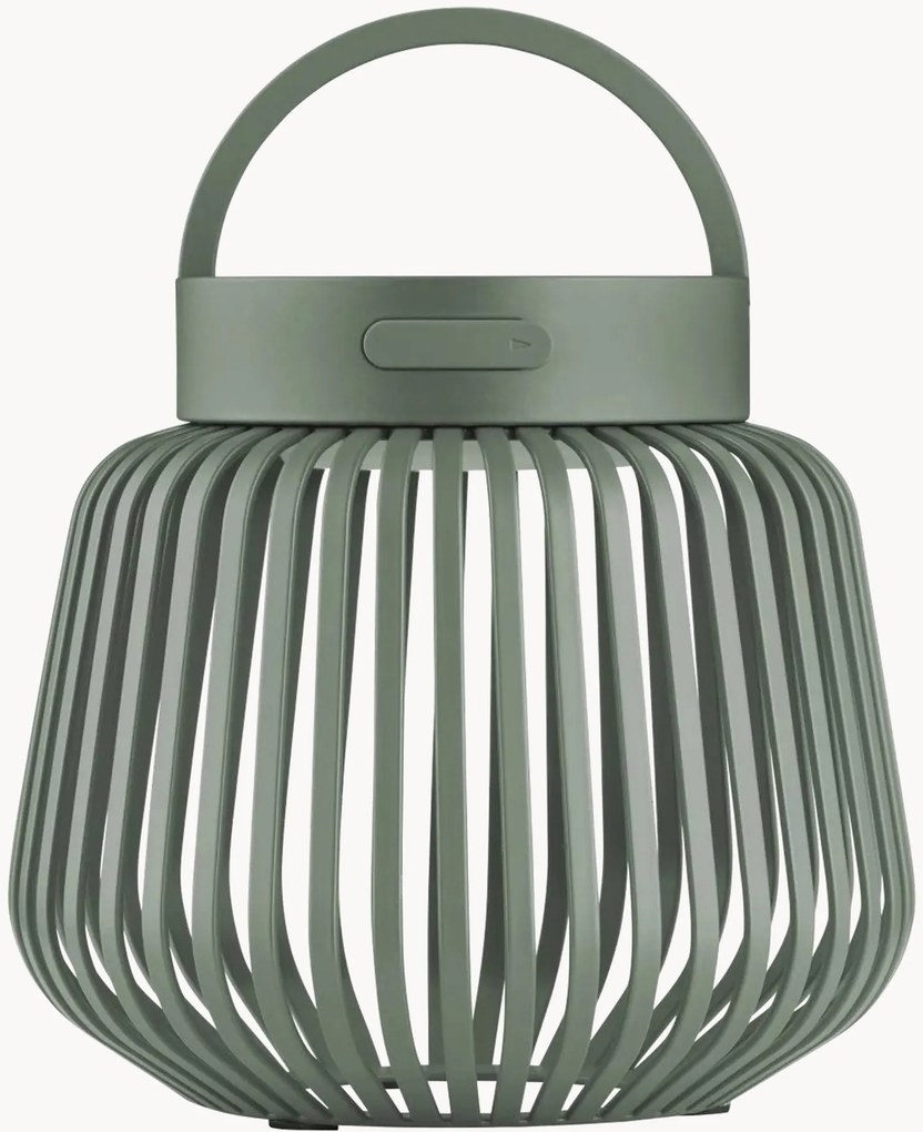 Candeeiro de mesa LED portátil para exterior Lito, Alt 12 cm
