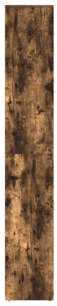 Armário WC 30x30x183,5 cm derivados de madeira carvalho fumado