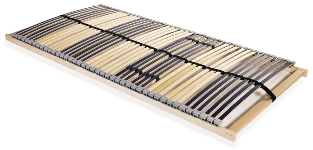 246465 vidaXL Estrado de ripas com 42 ripas 7 zonas 120x200 cm