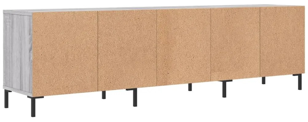 Móvel de TV 150x30x44,5 cm derivados de madeira cinzento sonoma