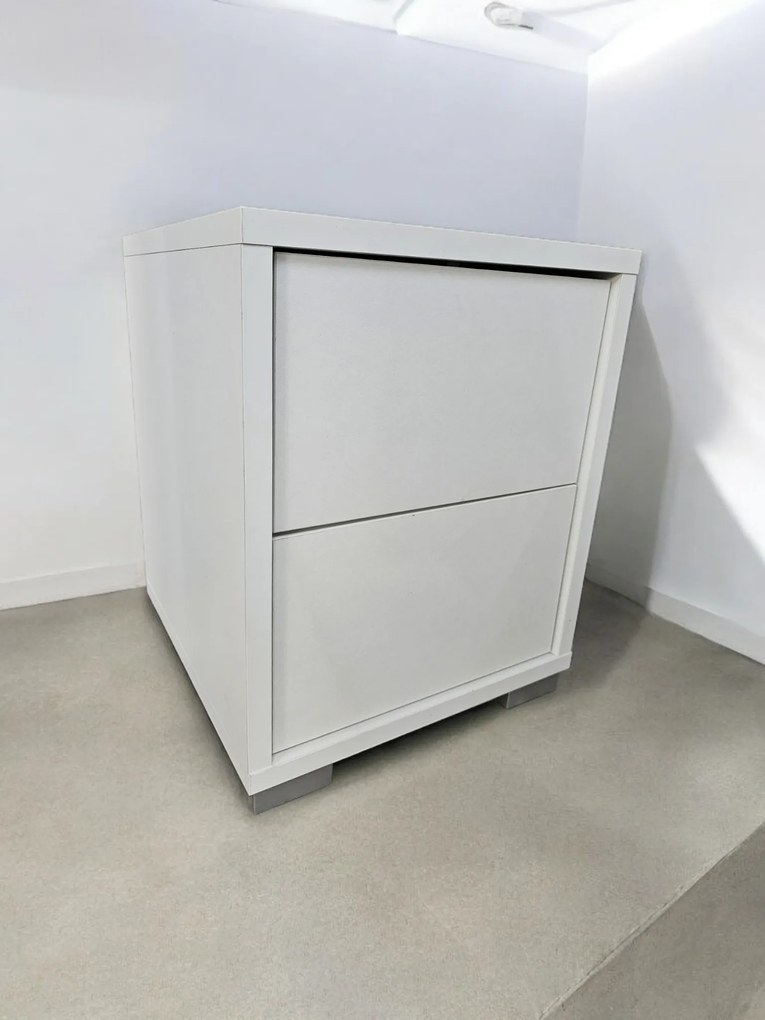 Mesa Cabeceira Gesita N2SZ (30cm | 2 gavetas | Melamina DM)