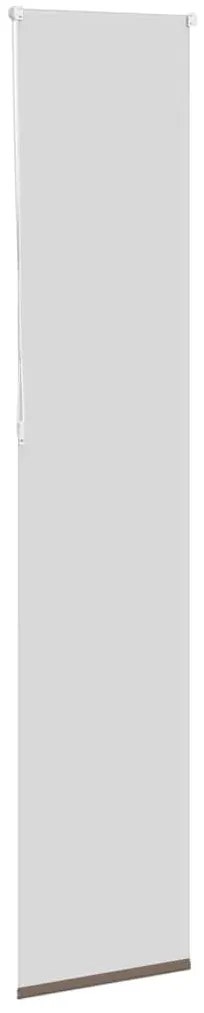 Persiana de enrolar 40x210 cm largura tecido 35,7 cm poliéster