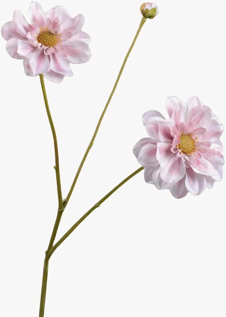 Flores artificiais Dahlia, conjunto de 2