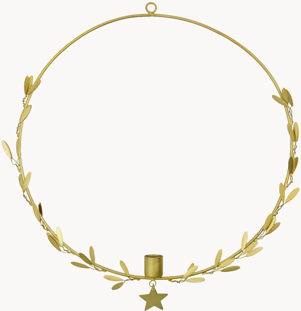 Castiçal de Natal artesanal Mistel, Ø 35 cm