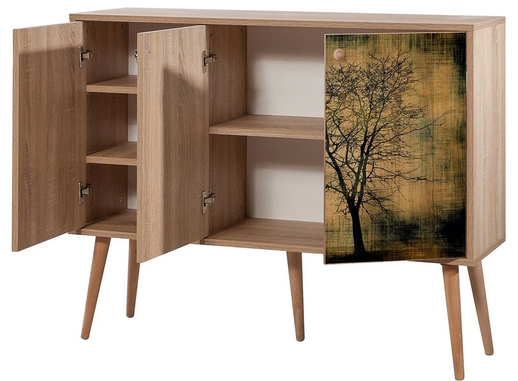Console Mega – Carvalho Sonoma – 120x90x36 cm