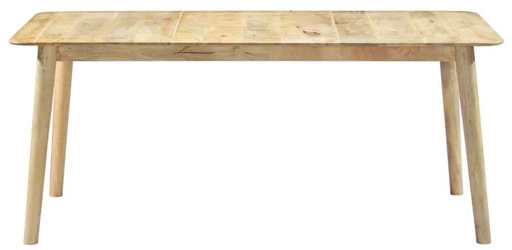 Mesa de jantar madeira de mangueira maciça 180x90x76 cm