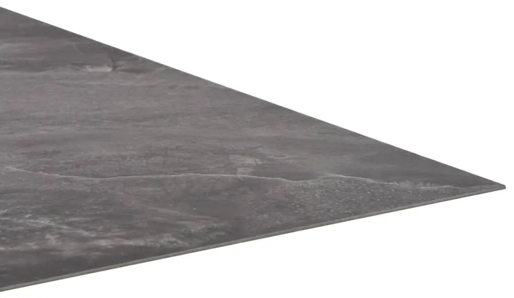 Tábuas de soalho autoadesivas 20 pcs 1,86 m² PVC padrão preto