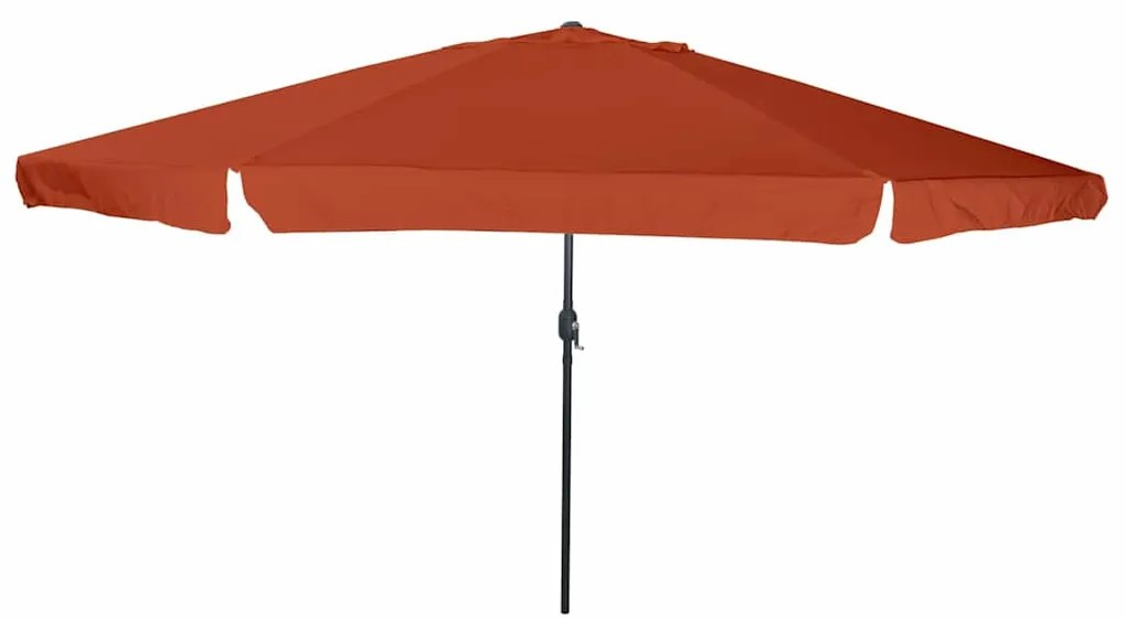 vidaXL Guarda-sol de Jardim Terracota 395 x 395 x 245 cm