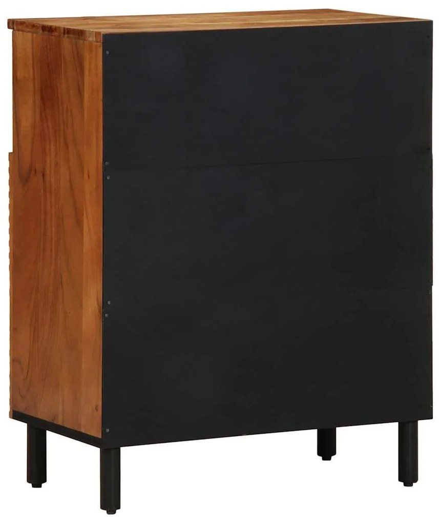 Sideboard vidaXL 60x33x75 cm Madeira Sólida de Acácia