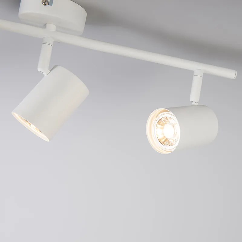 LED Foco inteligente branco inclinável com Wi-Fi GU10 - Jeana 3 Moderno