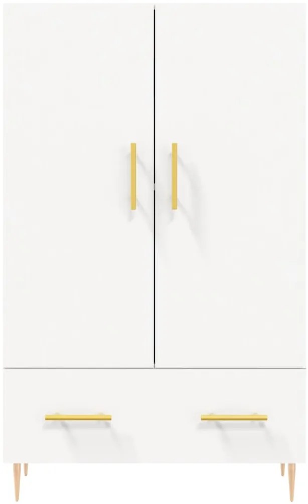 Aparador alto 69,5x31x115 cm derivados de madeira branco