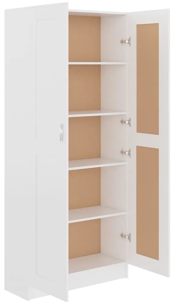 Estante 82,5x30,5x185,5 cm derivados de madeira branco