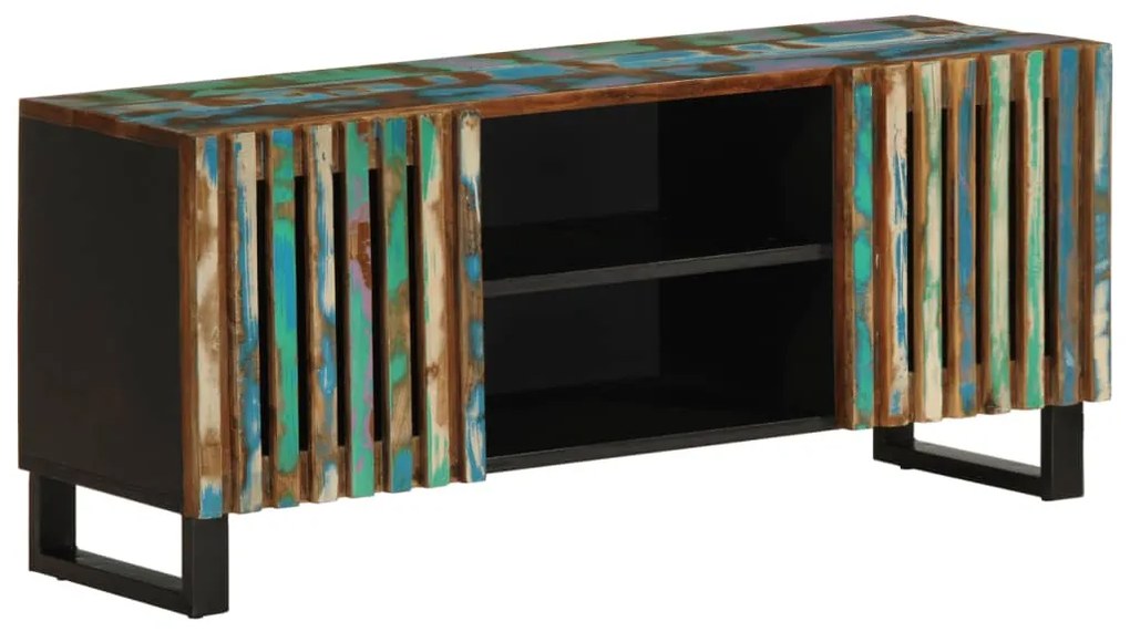 vidaXL Móvel de TV 105x34x46 cm madeira de acácia maciça