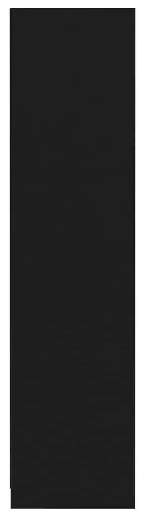 Roupeiro 50x50x200 cm derivados de madeira preto