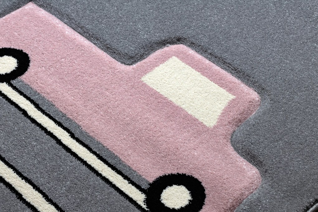 Tapete PETIT TOYS BRINQUEDOS CARROS cinzento