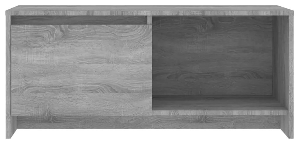Móvel de TV 90x35x40 cm derivados de madeira sonoma cinzento