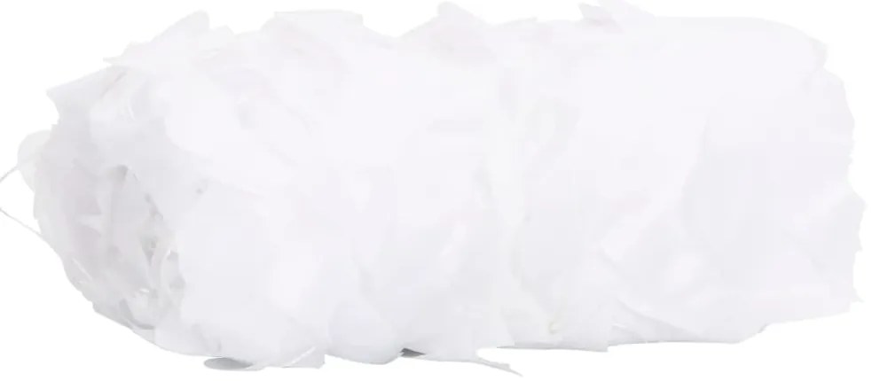 Rede de camuflagem com saco de arrumação 706x140 cm branco