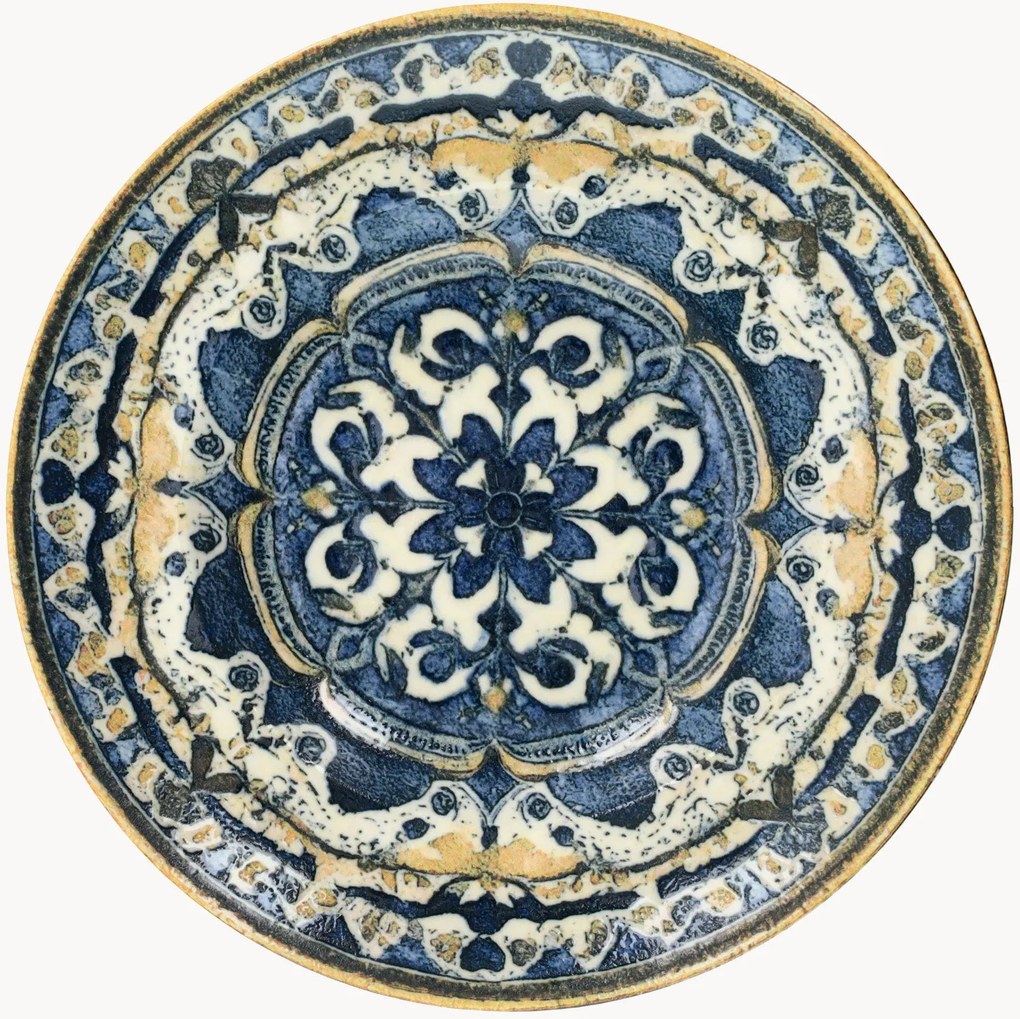 Pratos de massa em porcelana Granada, conjunto de 6