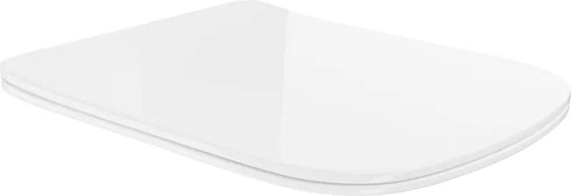 Mexen tampa de queda suave slim, duroplástico, branco brilhante - 39120100