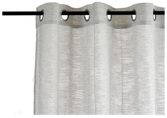 Cortina Com anéis Cinzento (140 x 260 cm)