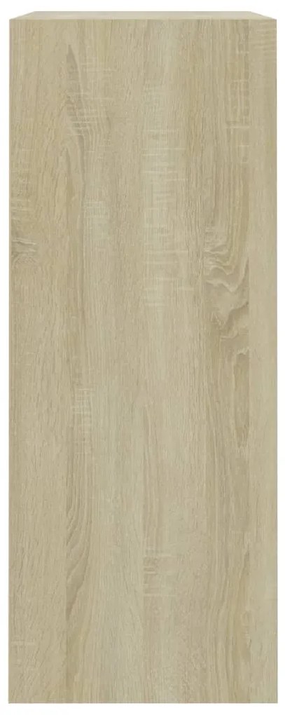 Estante 80x30x76,5 cm derivados de madeira carvalho sonoma
